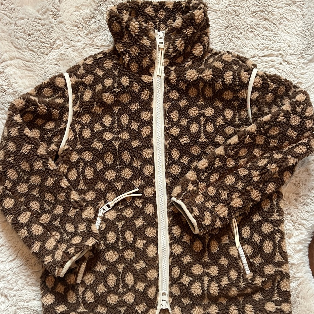 Coach monogram fleece NWOT